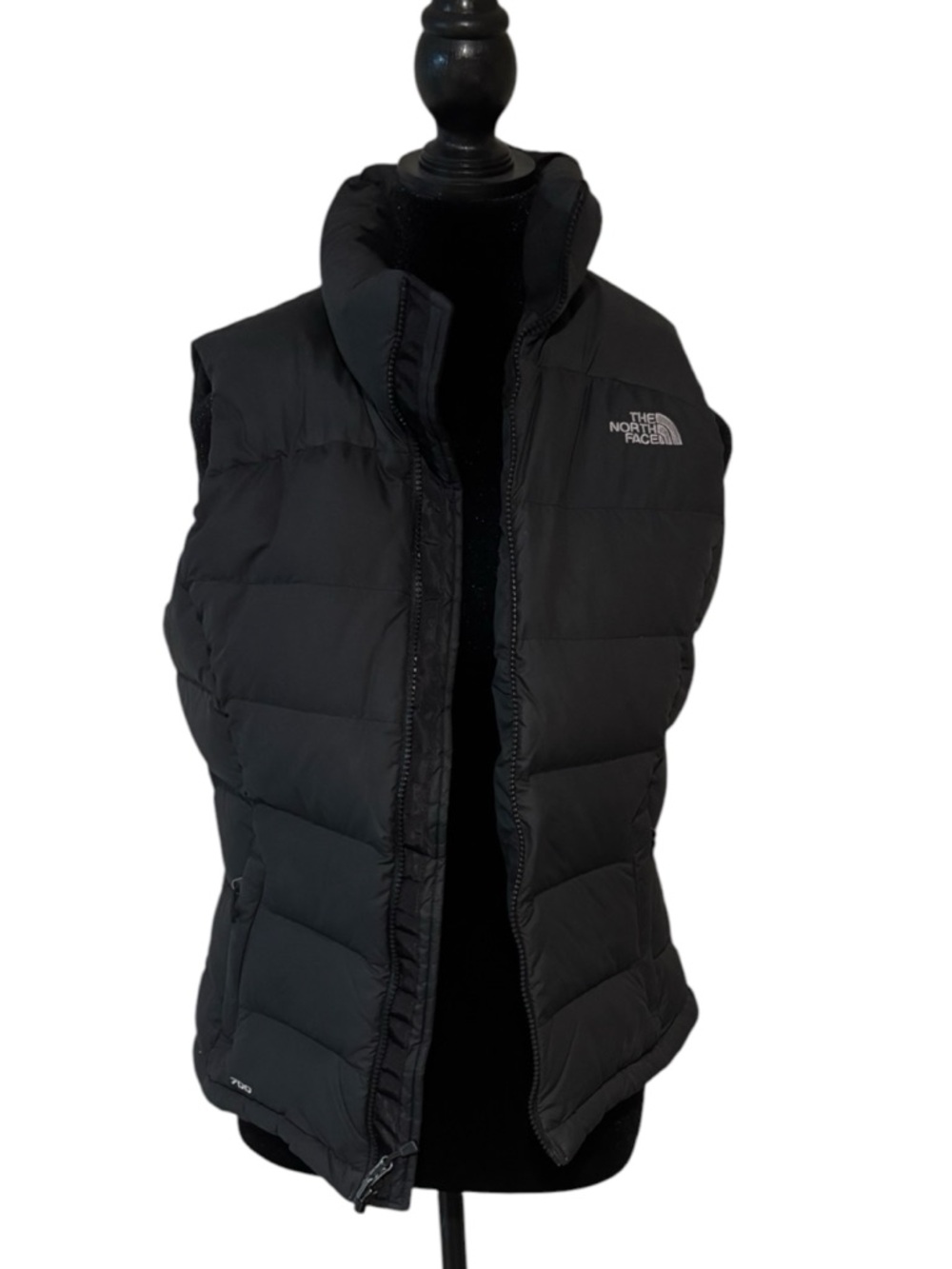 The North Face Black Puffer Vest